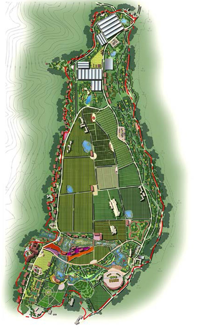 重庆市巴南区木洞休闲观光农业园概念规划