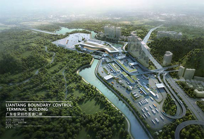 深圳莲塘口岸建筑设计